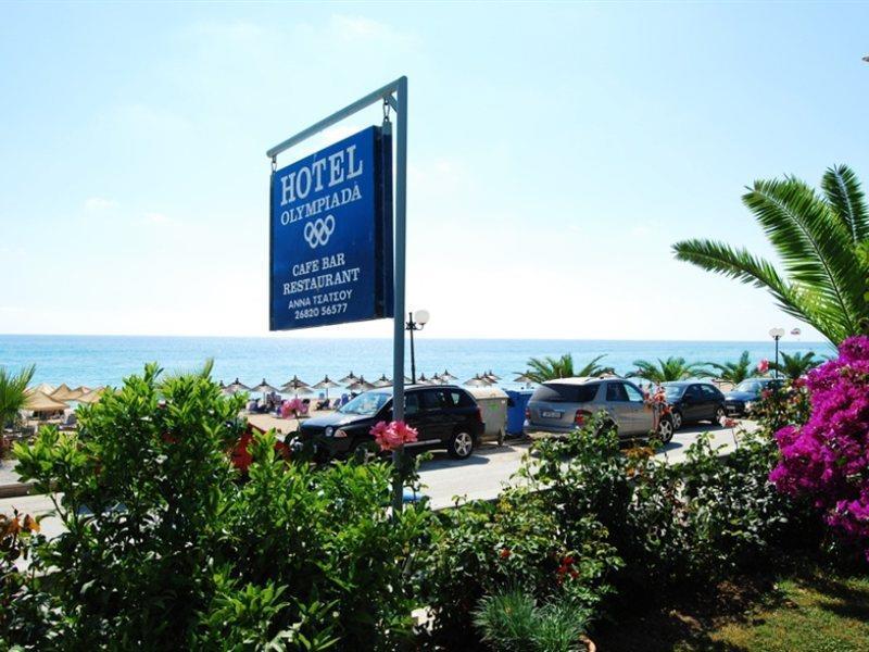 Hotel Olympiada Vrachos Bagian luar foto
